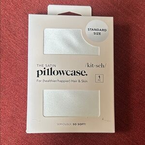 Kitsch Satin Pillowcase - Classic White
